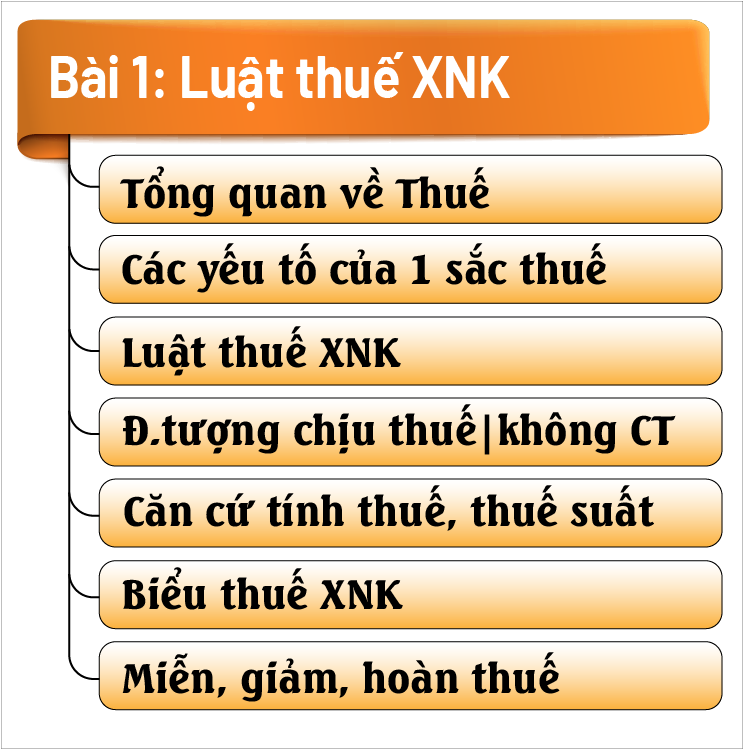 Luật thuế XNK