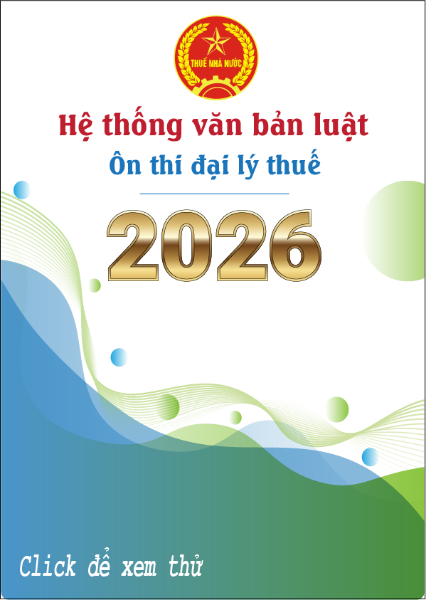 Tài liệu ôn thi đại lý thuế_1