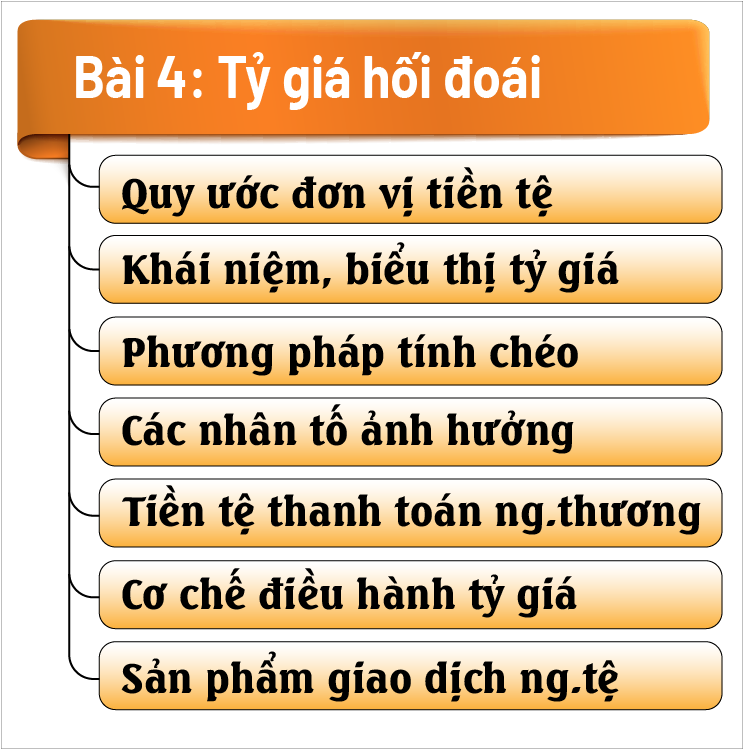 Tỷ giá hối đoái và đồng tiền thanh toán