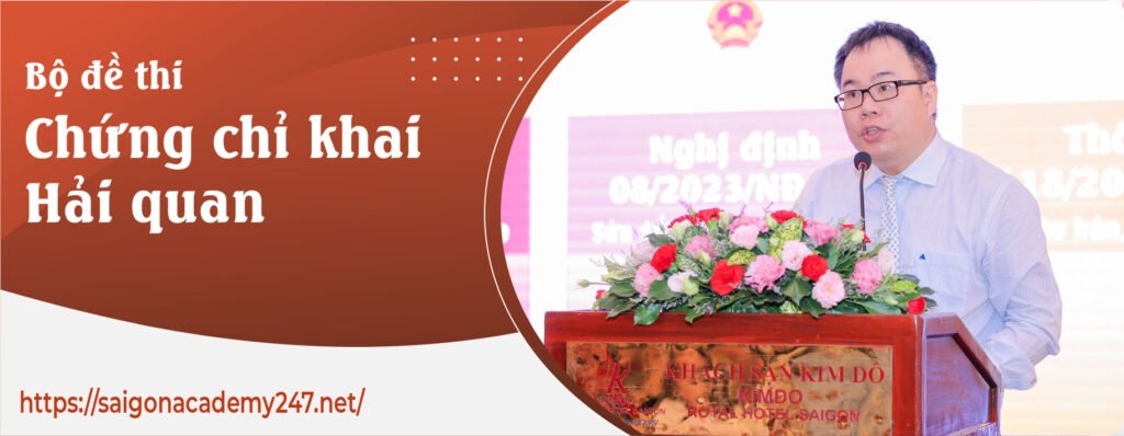 Đề thi chứng chỉ hải quan
