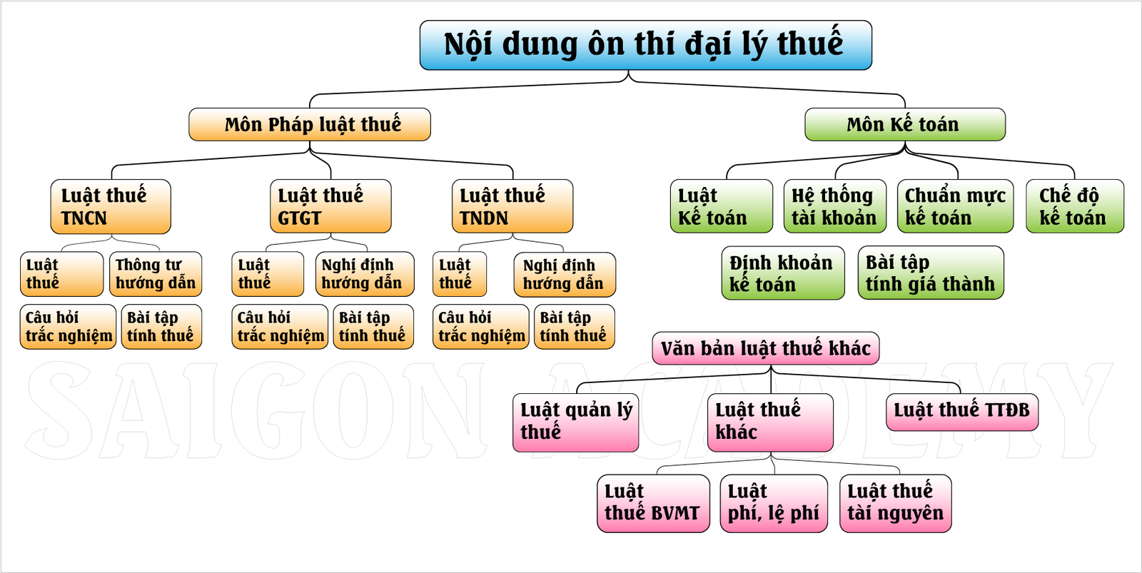 Nội dung lớp ôn thi đại lý thuế